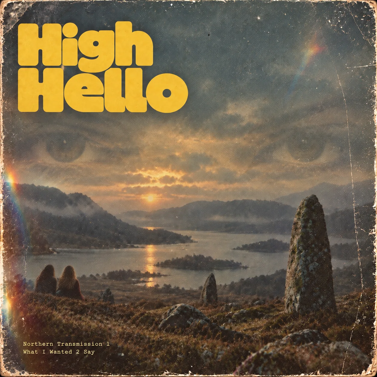 Faded archival Highland landscape for Northern Transmission 1
